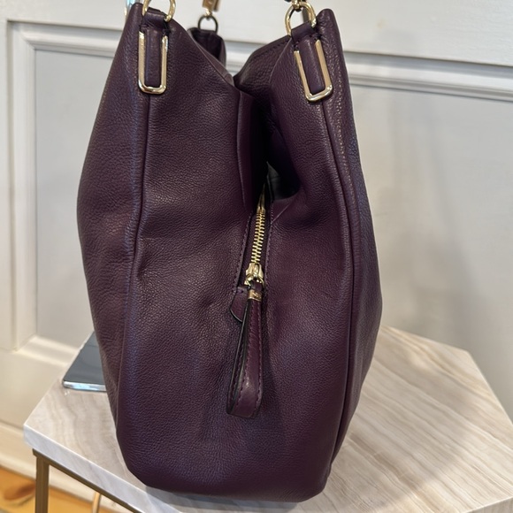 Coach Vintage Phoebe Pebbled Leather Tri-Compartment Shoulder Bag EUC - Picture 5 of 17